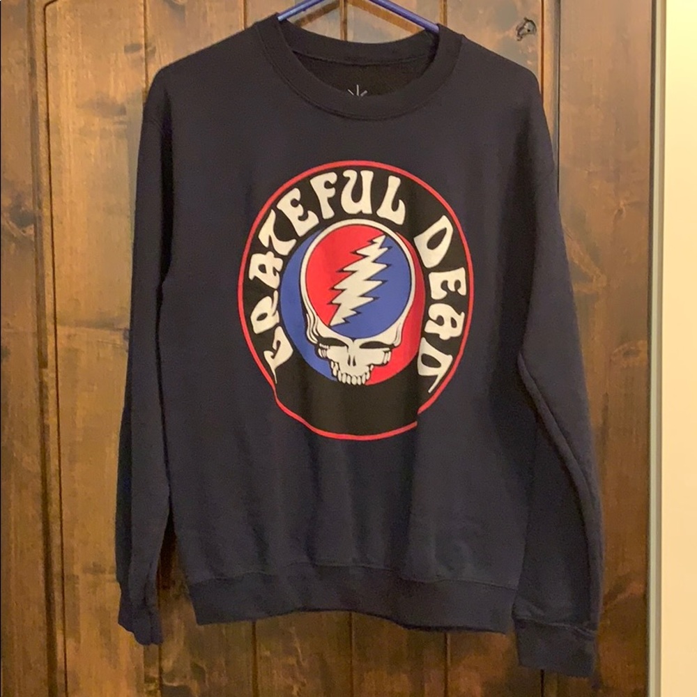 Navy sweatshirt